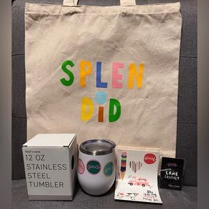 Jeni’s Ice Cream • NEW Canvas Tote Bag, tumbler, tattoos, and pin!